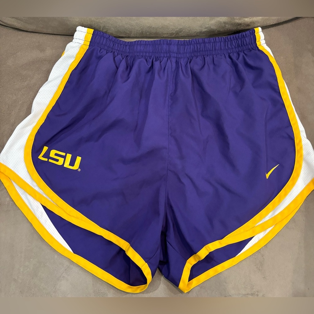 LSU Nike Tempo shorts